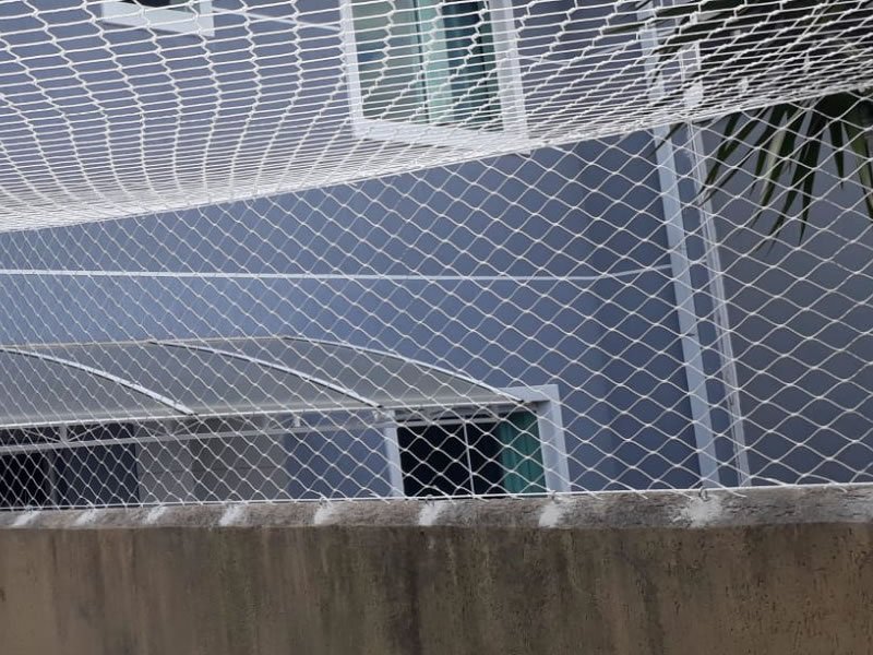 Instalação de rede de segurança em São José dos Campos