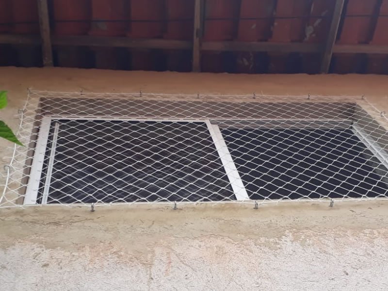 Rede de proteção de alta resistência em Jardim Botânico, Brasília